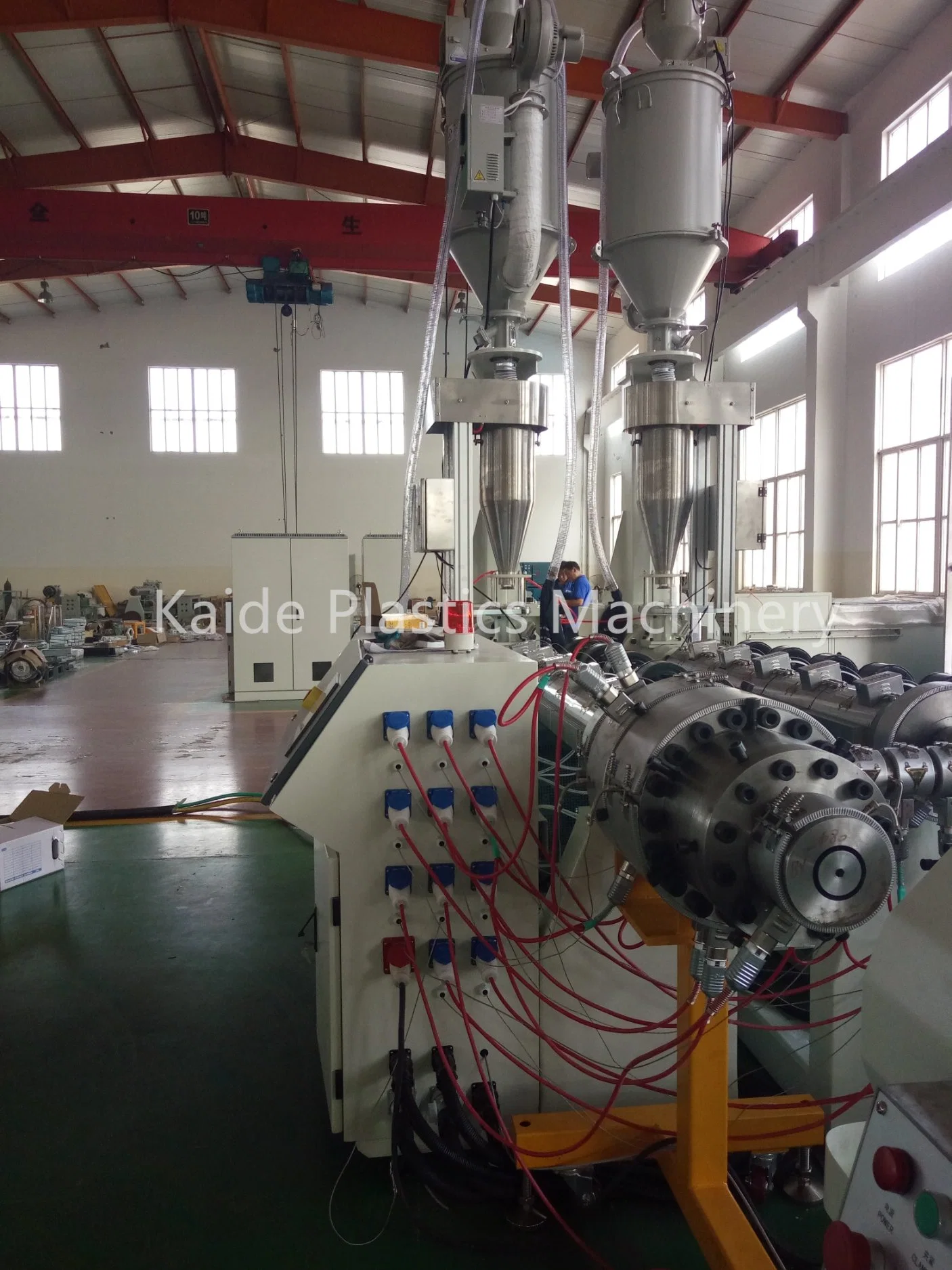 Deep Screw PPR Gas/Water/Irrigation Tube Making Extrusion Plastic Pipe Machine