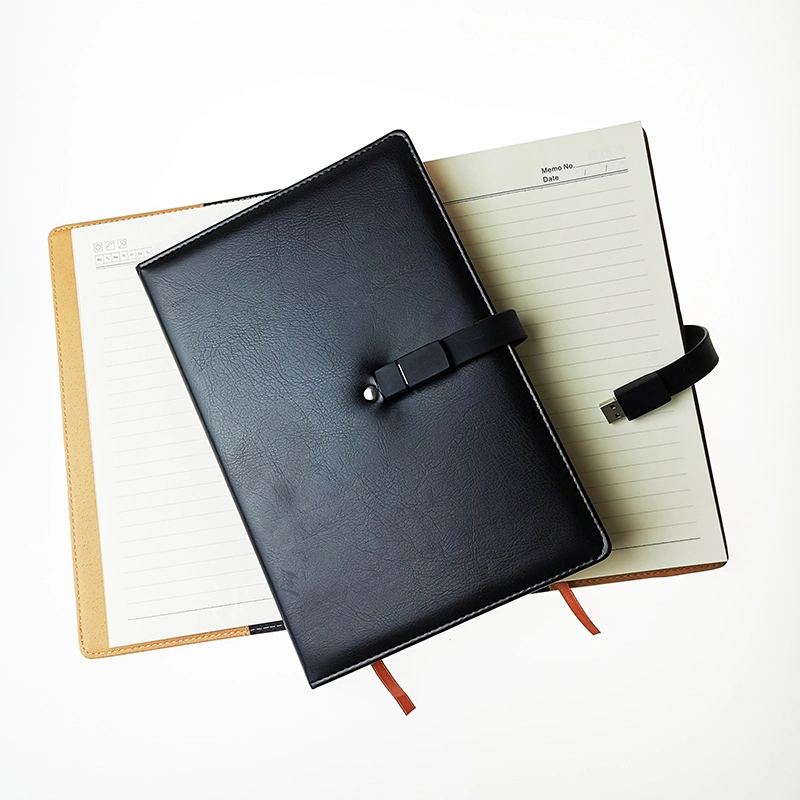 Notebook Jotter with Silicone USB Flash Drive Business