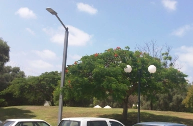 Garden LED PAR Lamp All in One Solar Street Lights