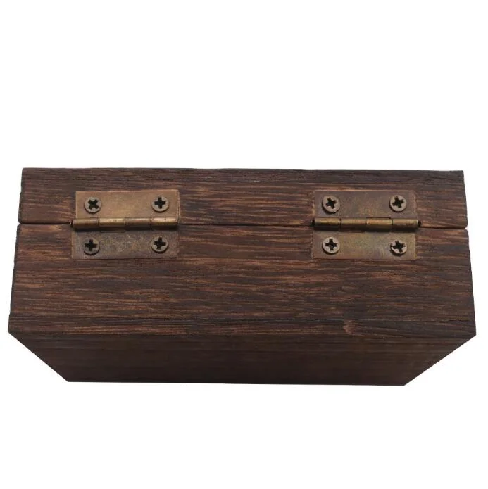 Hot Sale Vintage Solid Wooden Jewelry Box Packaging Box Necklace Box