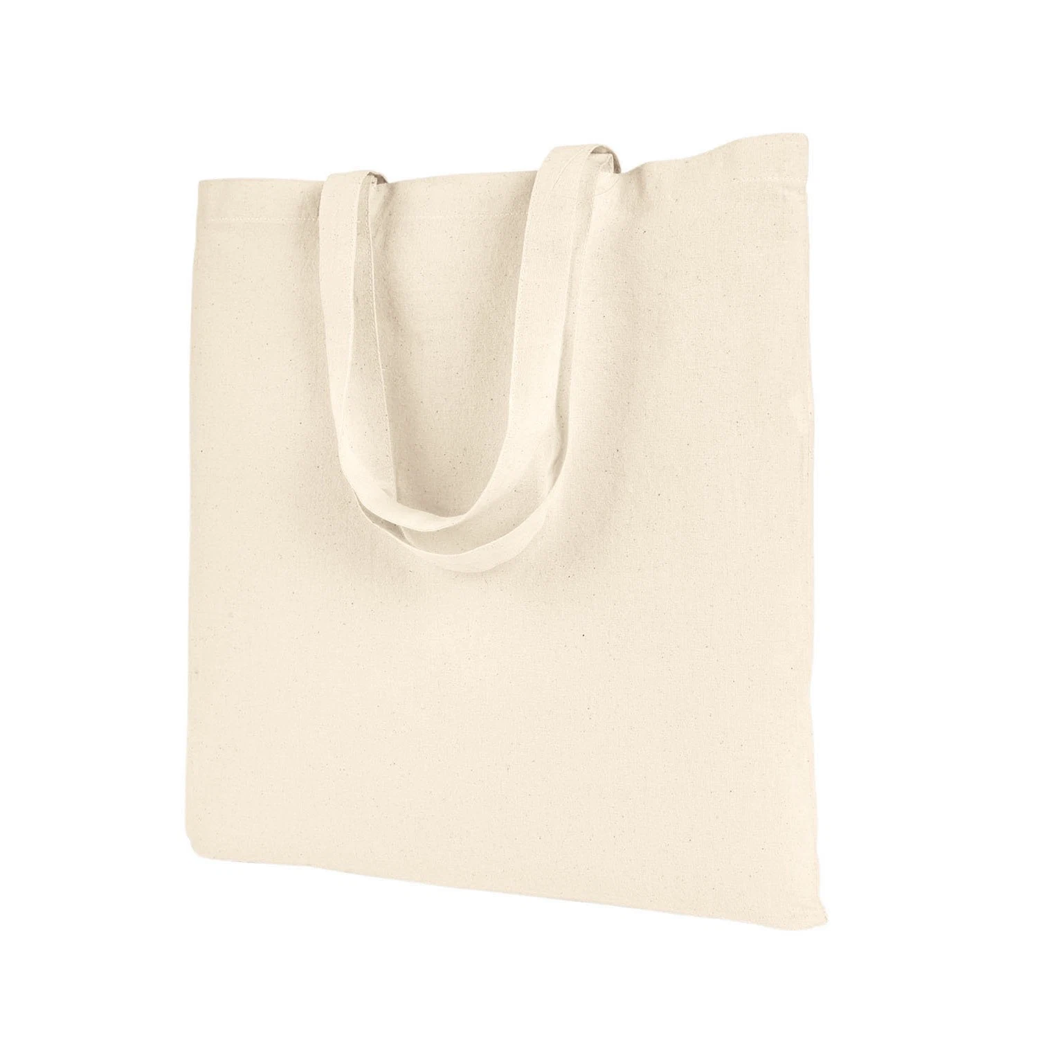 2023 Eco-Friendly Shopping Advertising Blank Cotton Canvas Natural Tote Bag