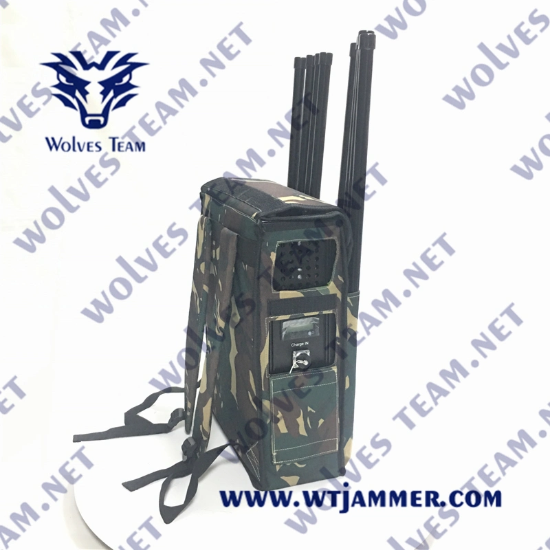 Mochila EOD 4G 5g señal de teléfono celular Jammer Manpack RF Interferencia