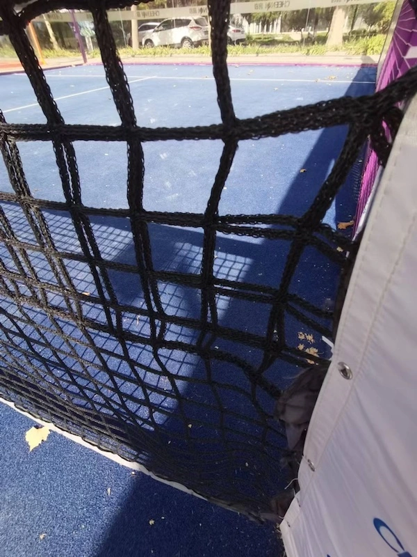 Hochwertiger Hot Galvanized Padel Court mit patentierten Tennisstöcken Und Double-Layer Tennis Net