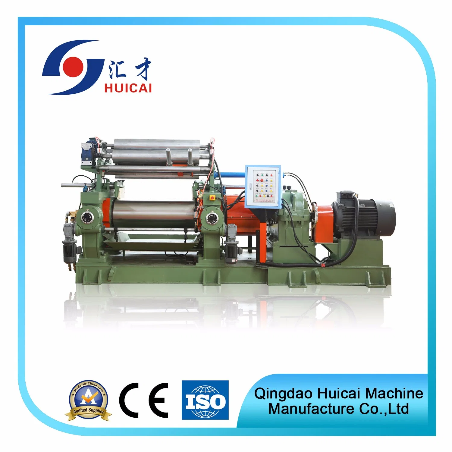 Xk-610 Open Rubber Mixing Mill Machine Two Roll Rubber Mixing Mill Machine