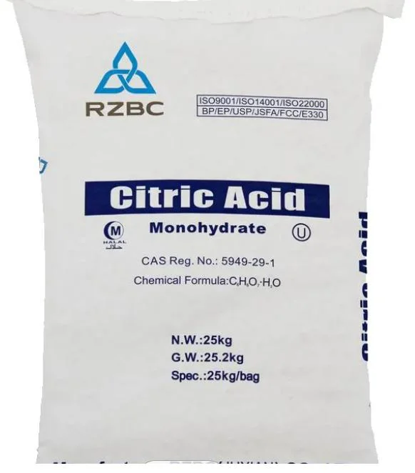 Citric Acid Fast Delivery CAS 77-92-9 Food Grade Ensign Rzbc Ttca