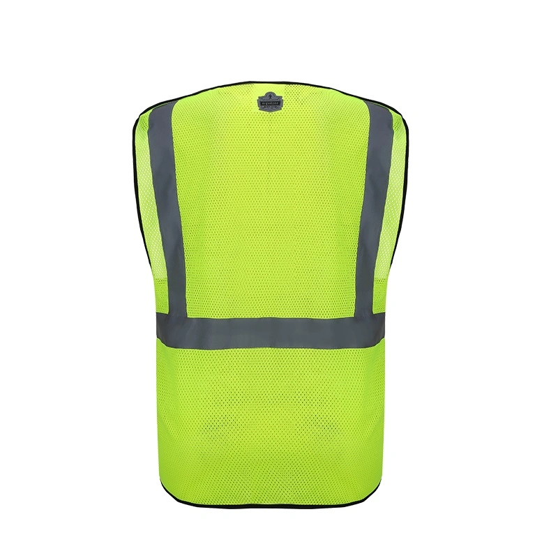 Alta seguridad de tráfico de Viz chaleco fluorescente Ropa de trabajo uniforme EPI