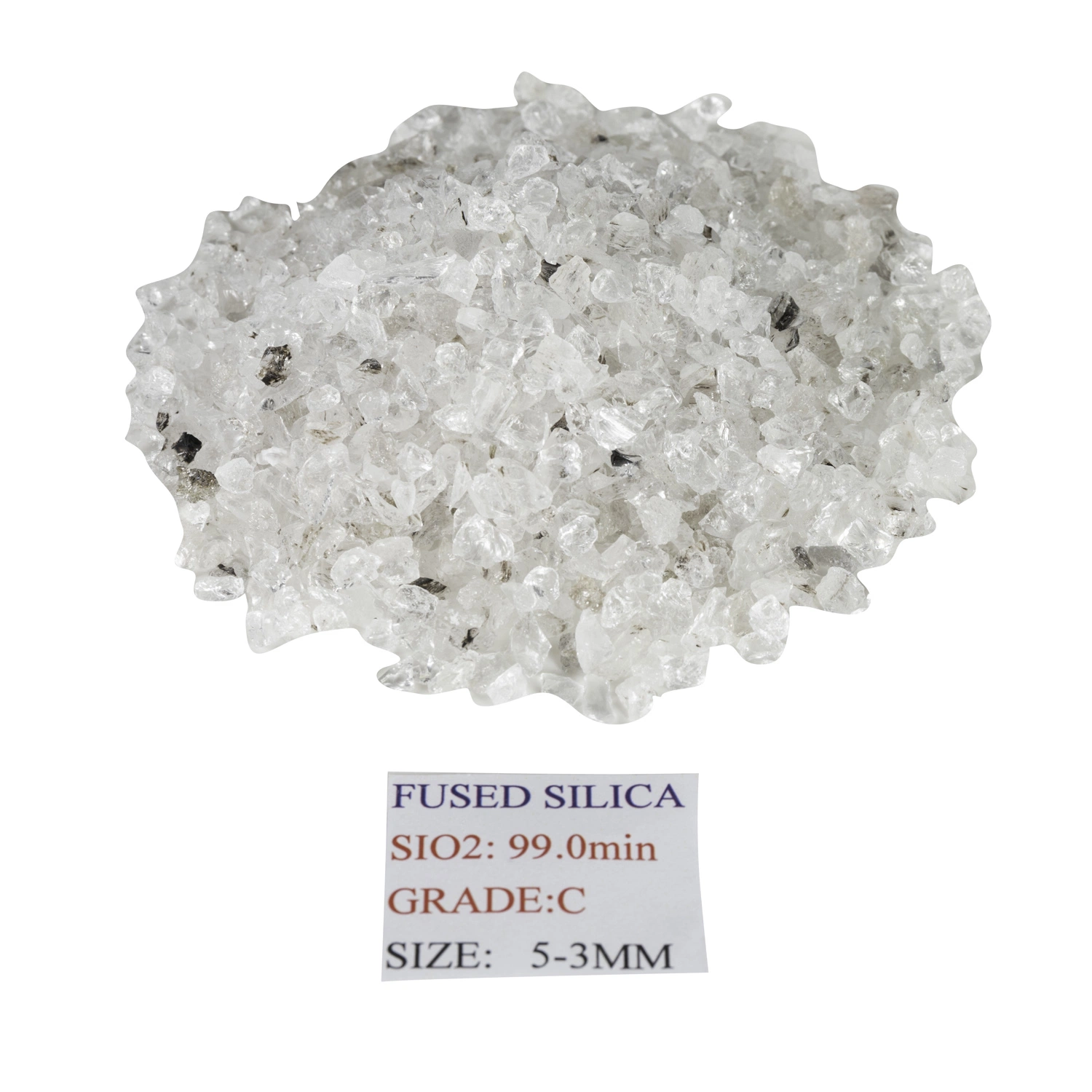 Sio2 99% Grade C Quartz Good Quality All Size Fused Silica