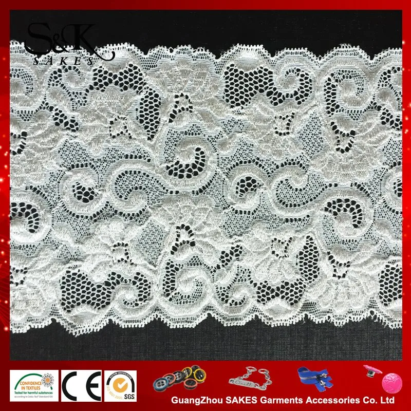 New Design Wholesale/Supplier Lingerie Spandex Elastic Border Lace