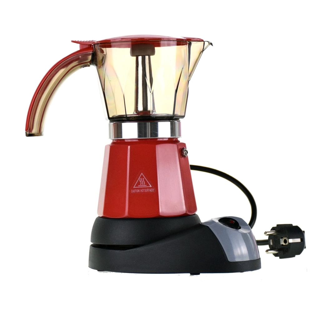 Venda por grosso Electric Moka Pot em aço inoxidável de café Espresso Maker