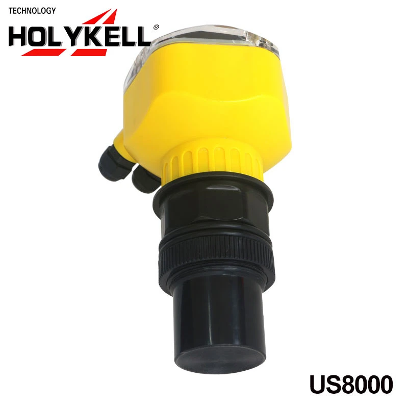 Holykell RS485 Medidor de nivel de tanque de combustible diesel de agua líquida ultrasónica Sensor