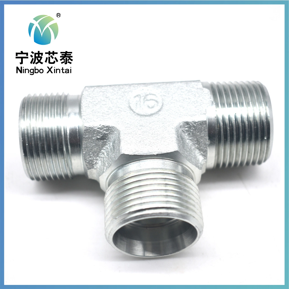 Factory OEM Provide Sample Product 304 Stainless Steel Wire Tee Pipe Fittings 45deg Elbow Female Metric Dkol Hose Fitting