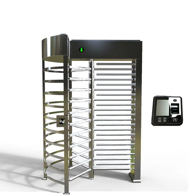 Access Control Automatic IC ID Card RFID Reader Full Height Barrier Turnstile