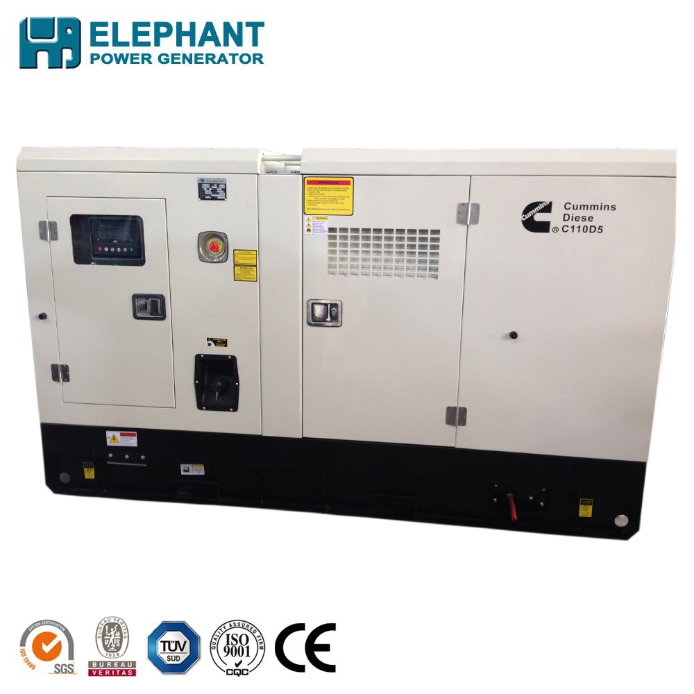 Low Noise 125kVA AC Three Phase Generator with Ce Certificate