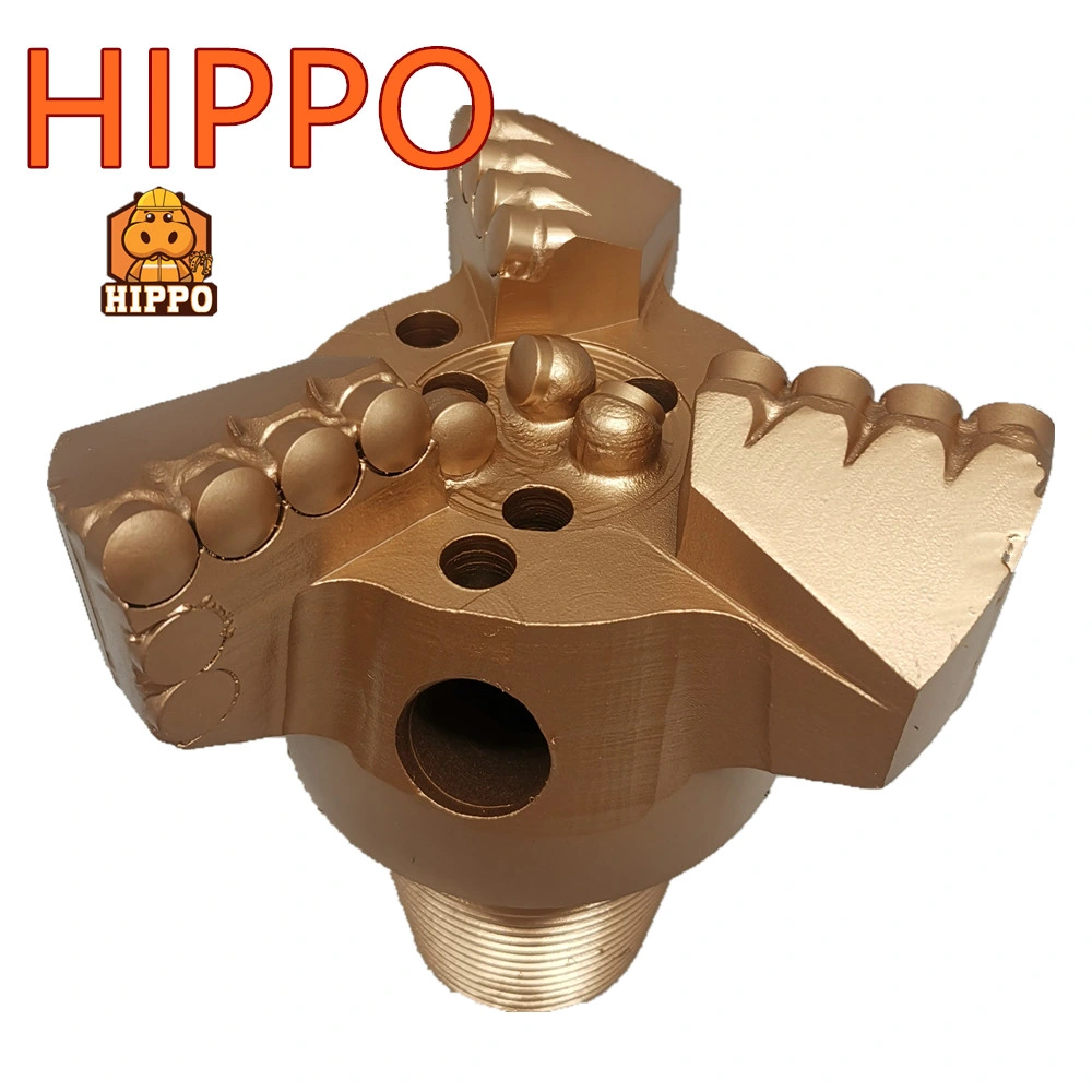 API Thread Steel Body PDC Concave Bit for Water Well Drill Rig Machine