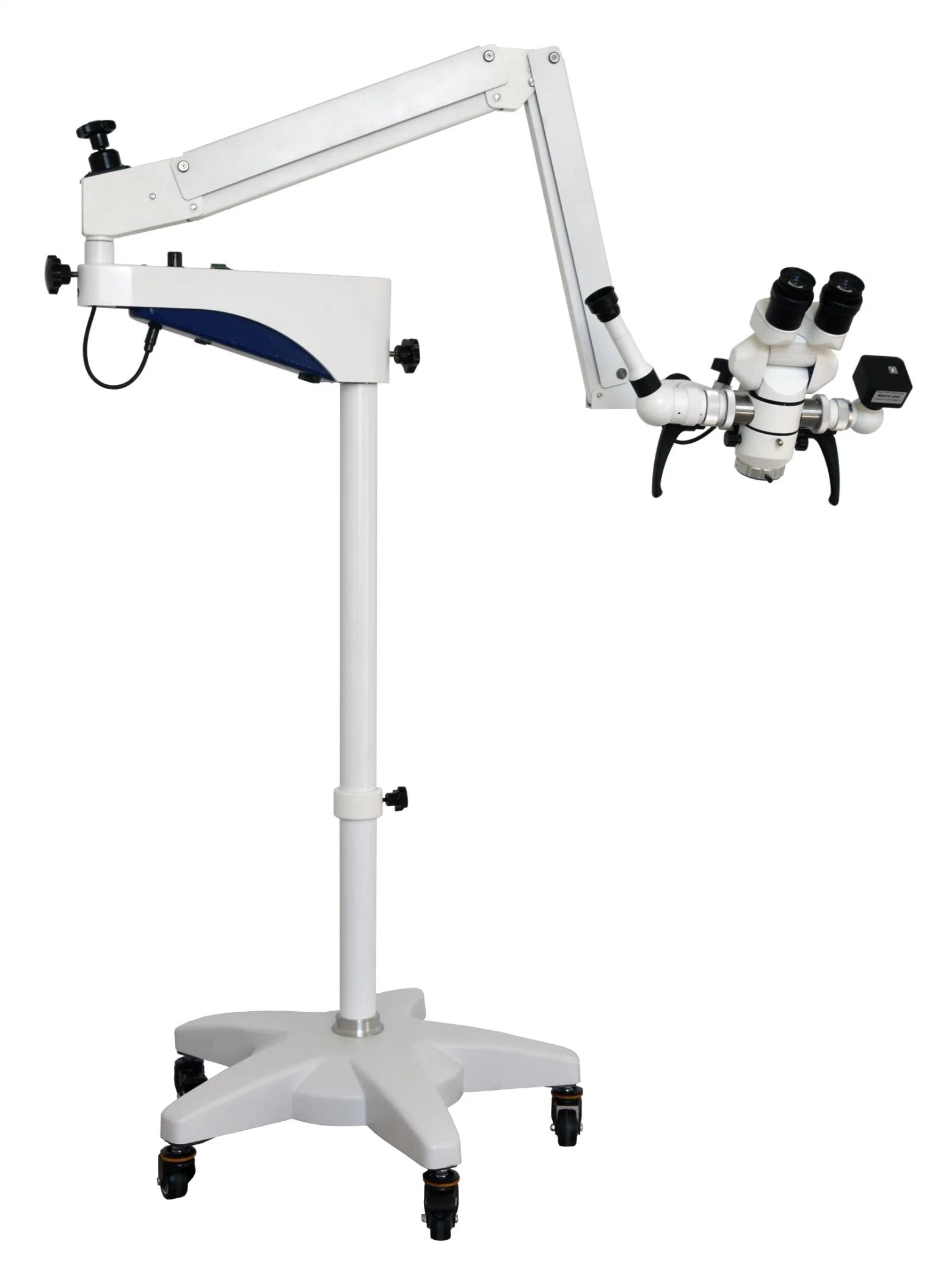 Operação Cirúrgica Oftálmica Microscópio Odontológico Portátil com monitor de adaptador de vídeo