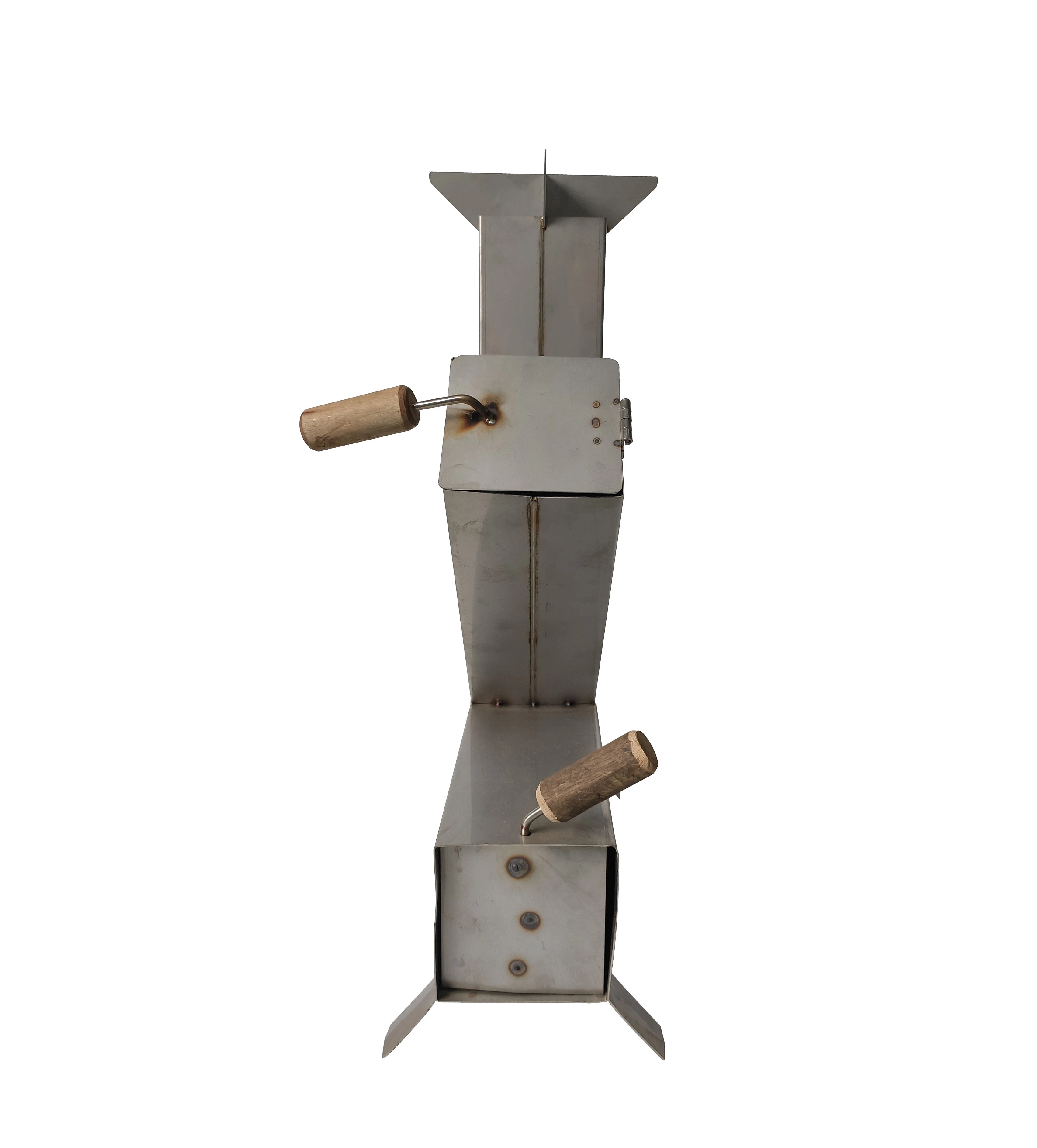 SUS 201 Outdoor Garden Heating and Cooking Rocket Stove