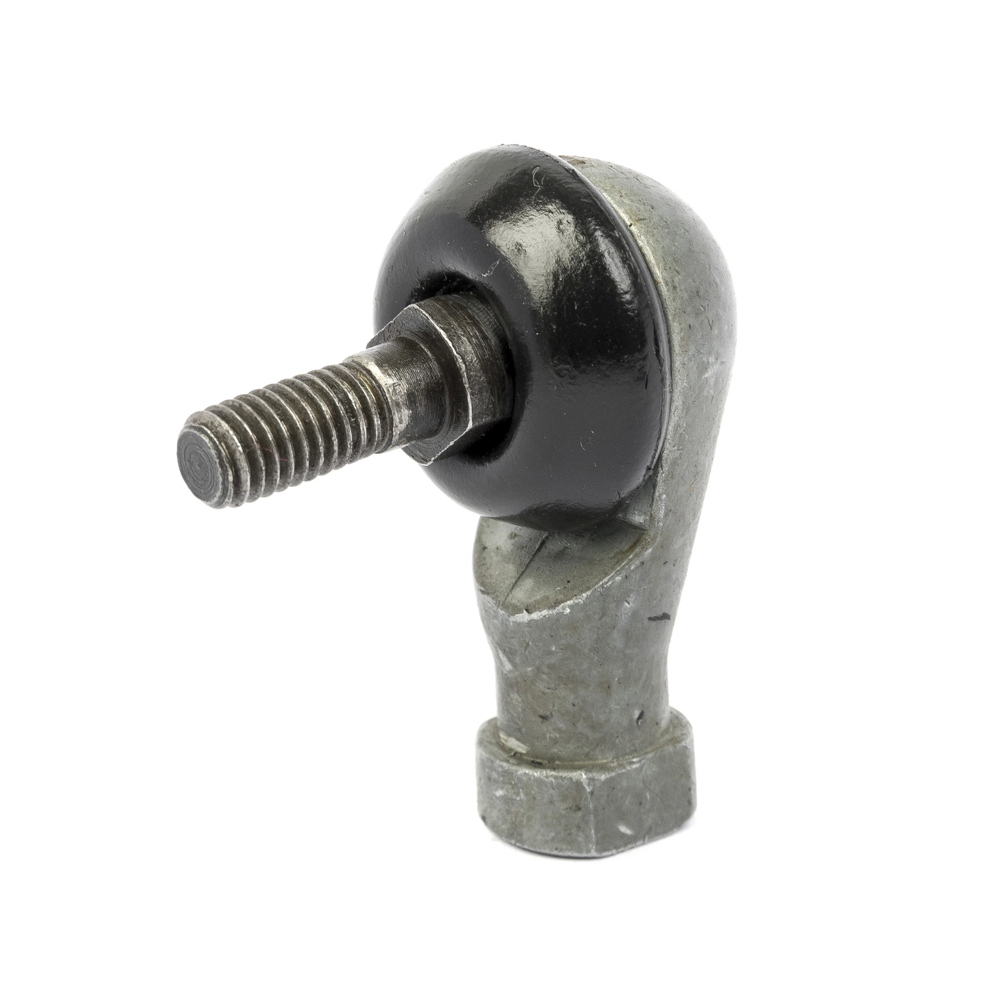 Rod End Lubricated PTFE with Black Finished Main Body and Bearing Steel Eye Ball