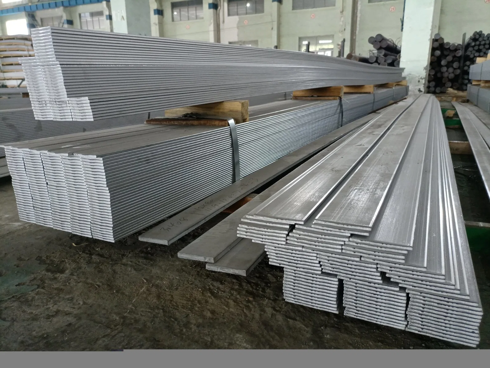 Polished 201 304 316 409 410 420 430 321 310 Stainless Steel Flat Bar 10mm Square Solid Square Steel Flat Sizes