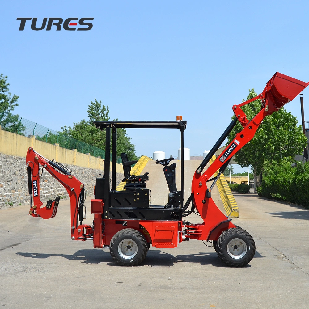 ISO Approved Hydraulic Digger Loader for Sale Cheap Tractor Backhoe with Factory Price