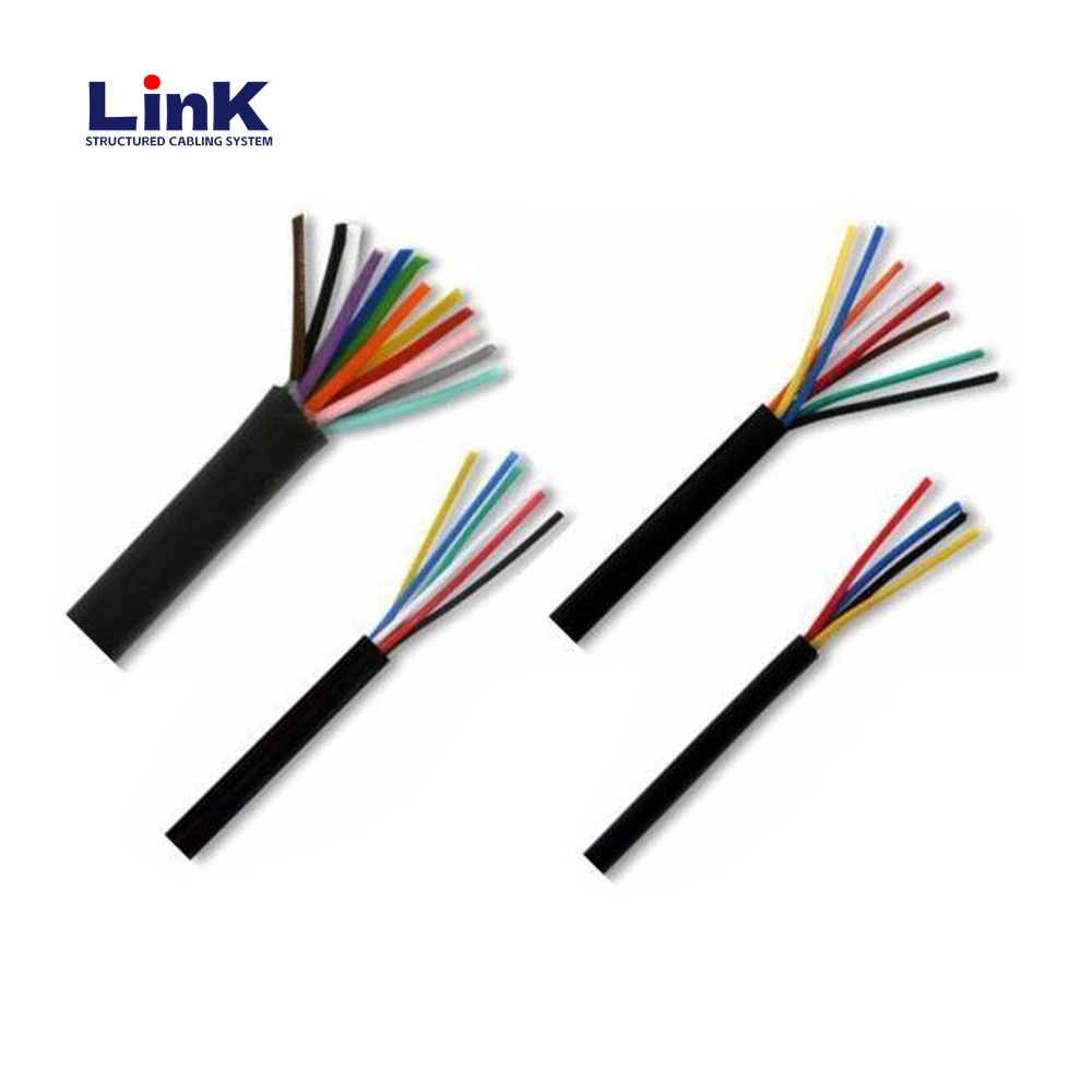 Осо полихлорвиниловая оболочка кабеля UTP CAT5e оптовых цен кабеля Cat5 CAT6A Ethernet 4pr 24AWG неэкранированная витая пара категории 5e 4 пары 8 основных новых ПВХ / LSZH