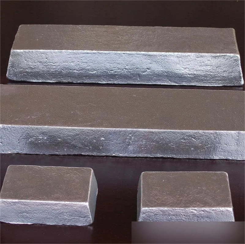 Original Factory High Purity Mg Ingots Magnesium Metal Ingot Mg Ingot 99.98