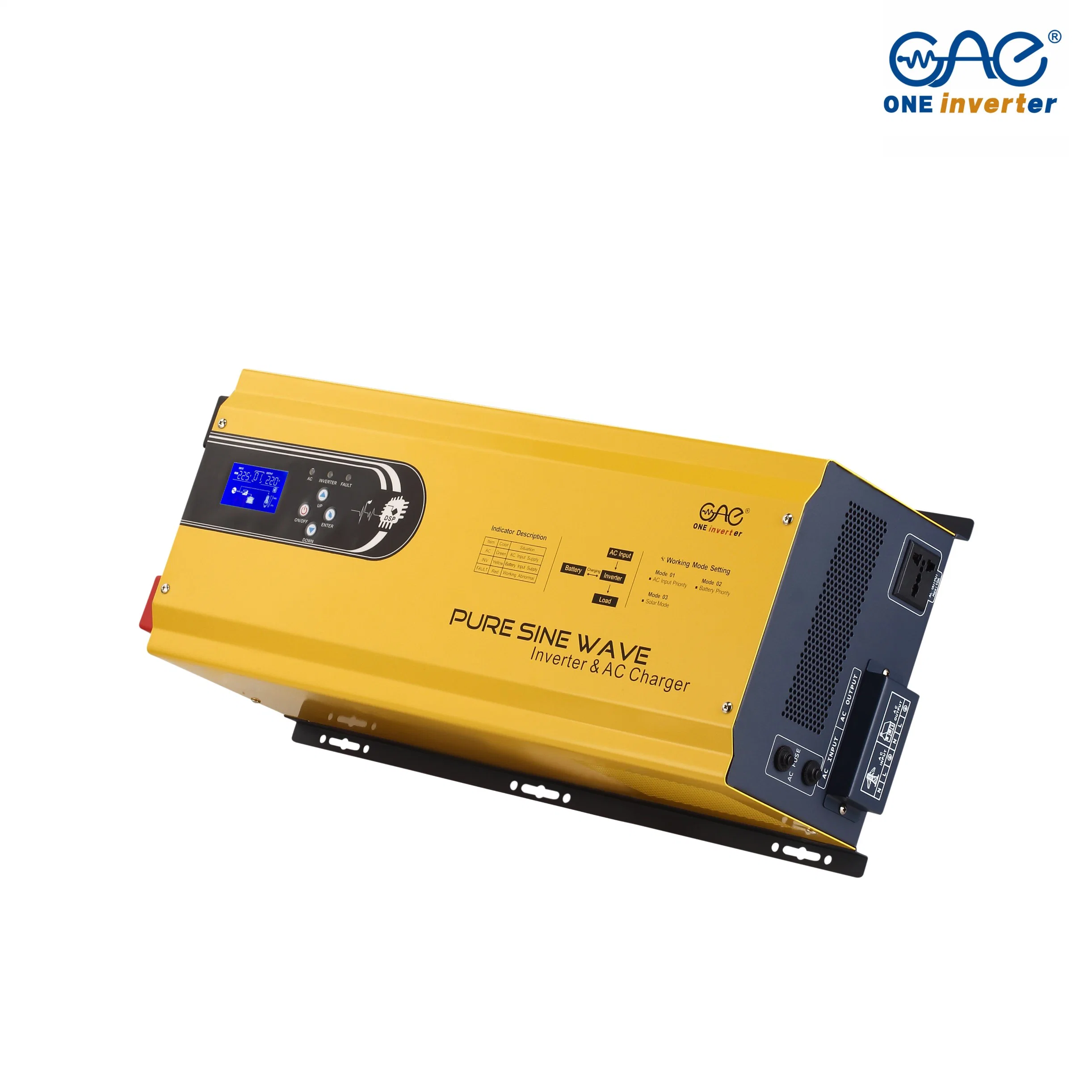 12V 220V 3000W Inversor puro de onda sinusoidal de energía Inverter solar Productos energéticos fuera de la red