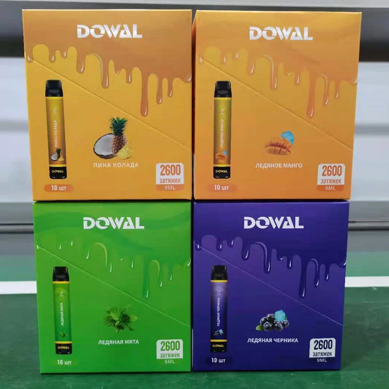 Descartável Vape Juice e cigarro original fábrica OEM ODM I Vaporizador recarregável de 20 ml Vape com barra de sopro de 650 mAh