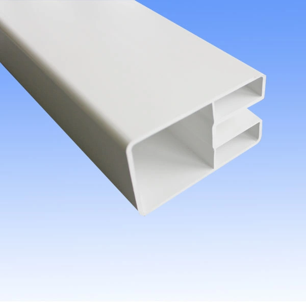 Vinyl Fencing Profile, Plastic Fencing Rail Profile, PVC Picket Profile for Fencing