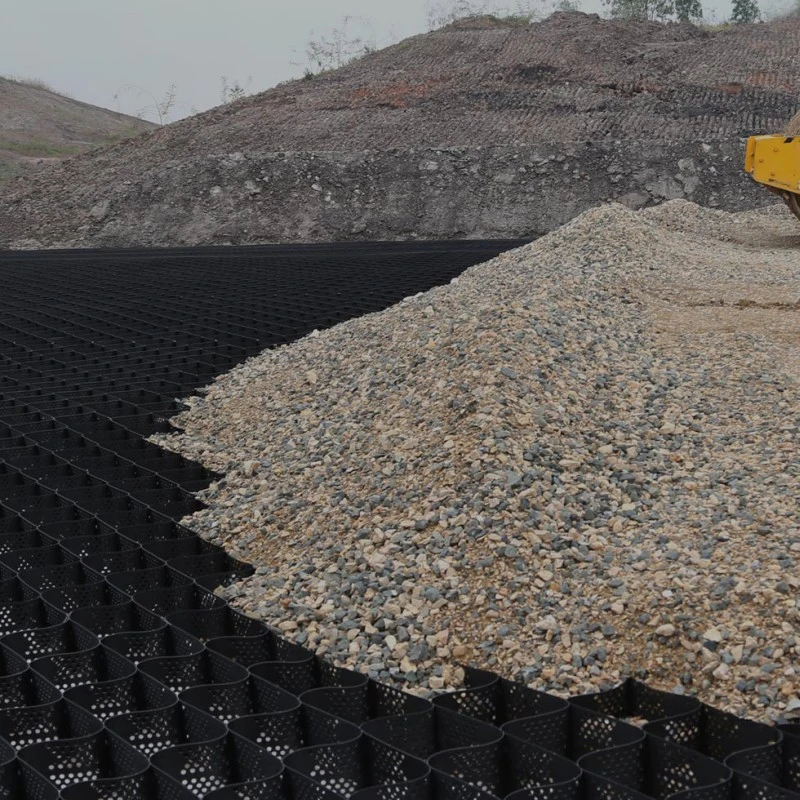 HDPE Gehocell Driveway for Road and Slope Protection HDPE Gravel Решетки