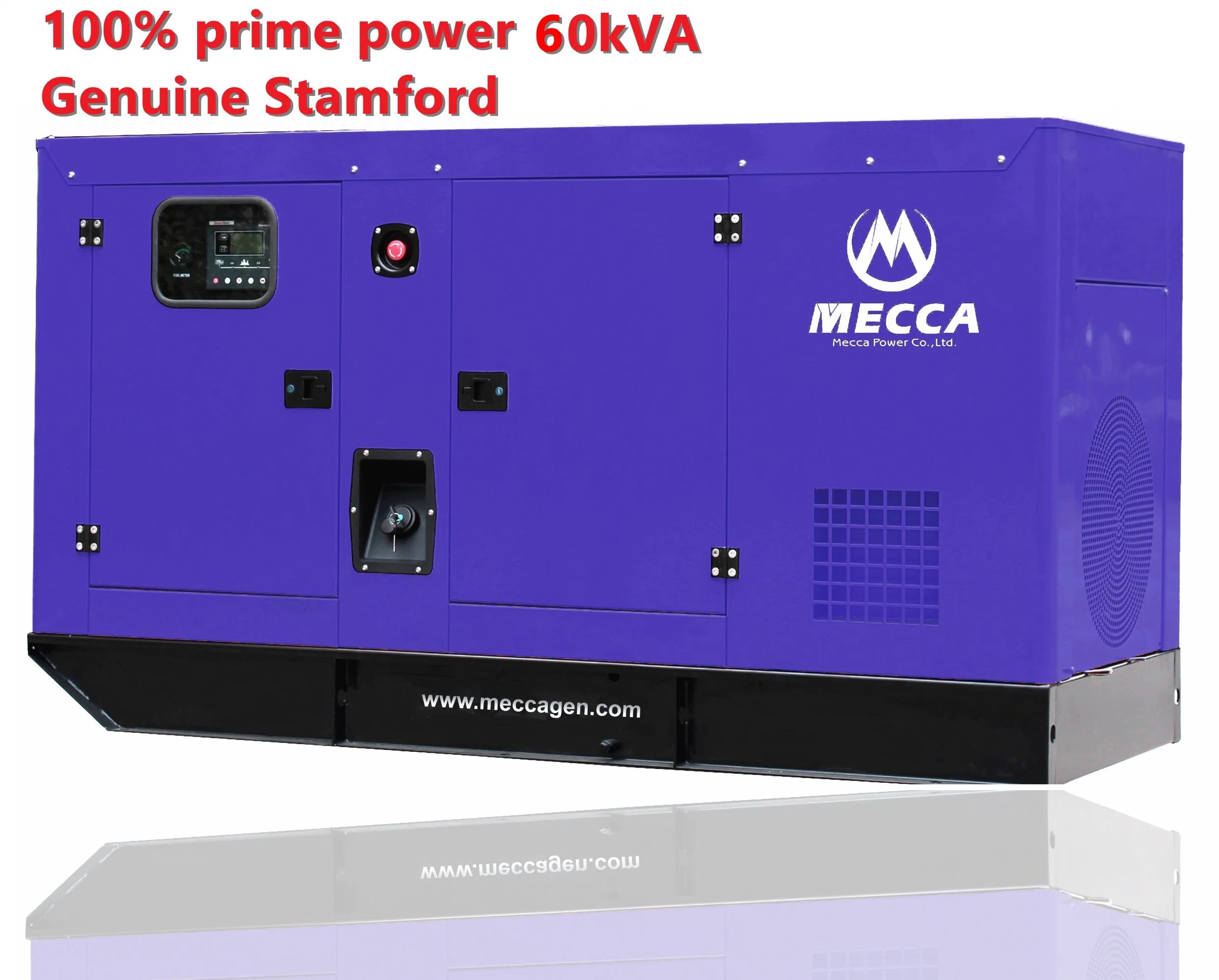 60kVA 4BTA3.9-G11 Silent Type Diesel Generator with Original Stamford Alternator[Mcv03]