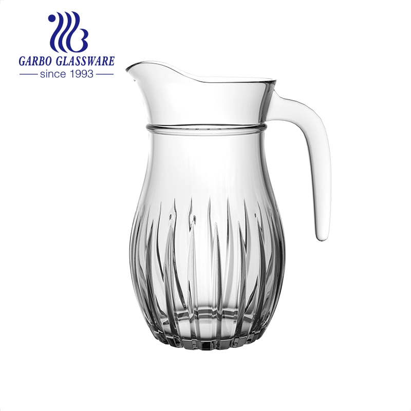 Factory Direct Top Selling Daily Used 1000ml Clear Water Drinking Glass Jugs