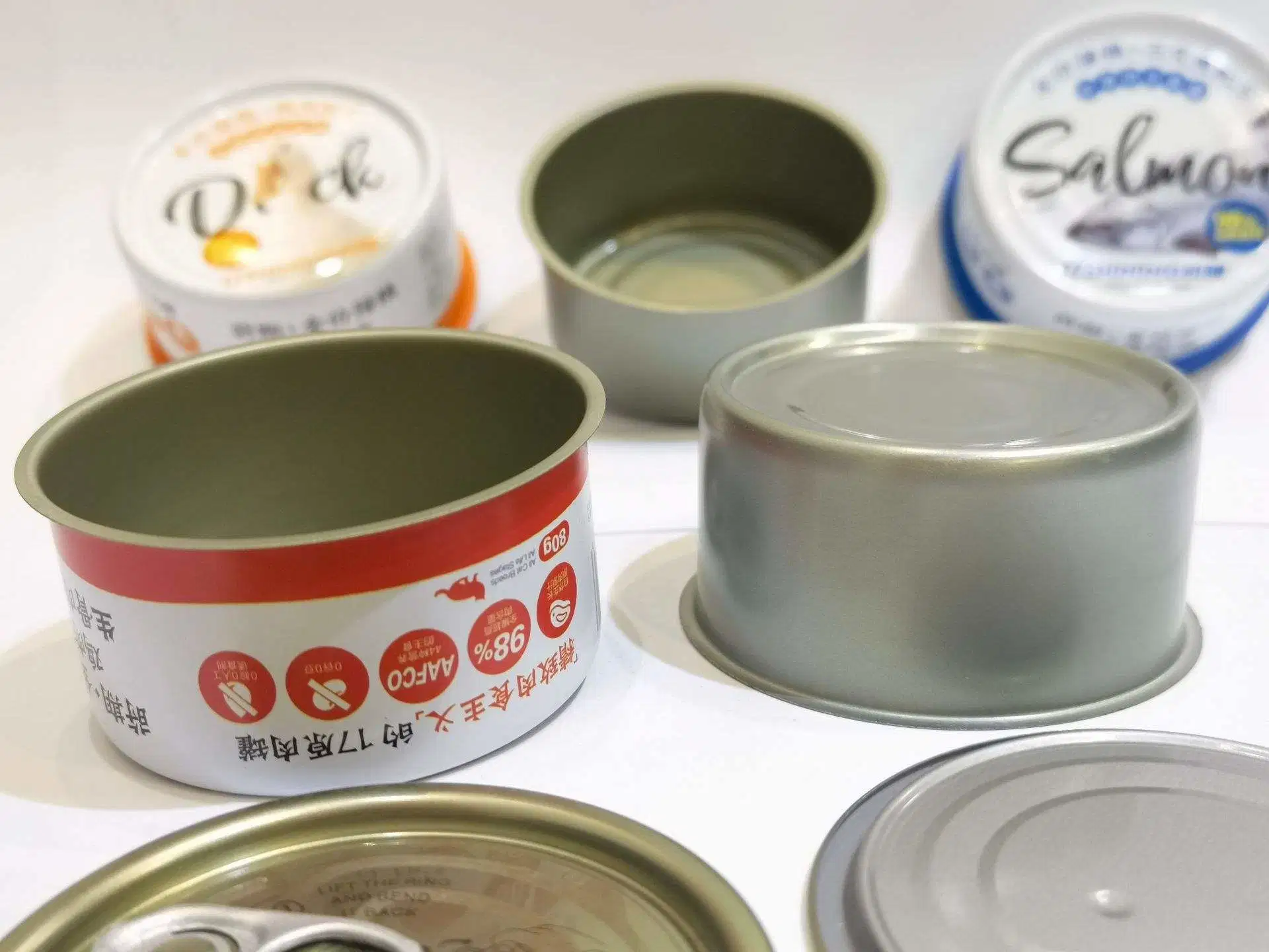 Eco-Friendly Customizedpallte Metal Box Tin Manufacturers Wholesale/Supplier Tinplate Food Cans