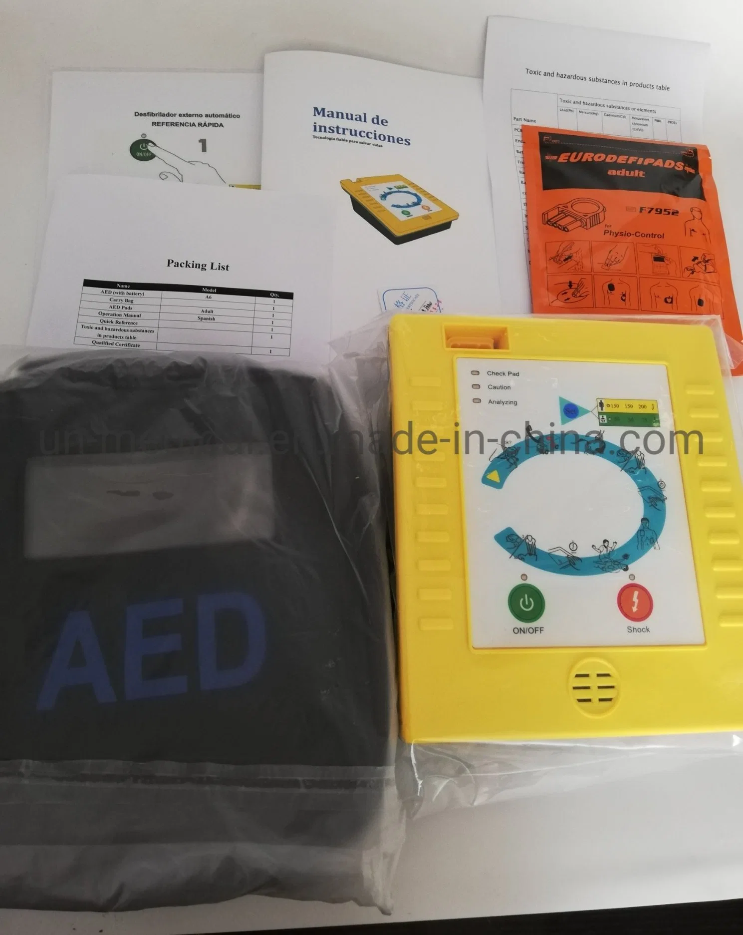 Medical Automated Extenal Defibrillator Aed First Aid