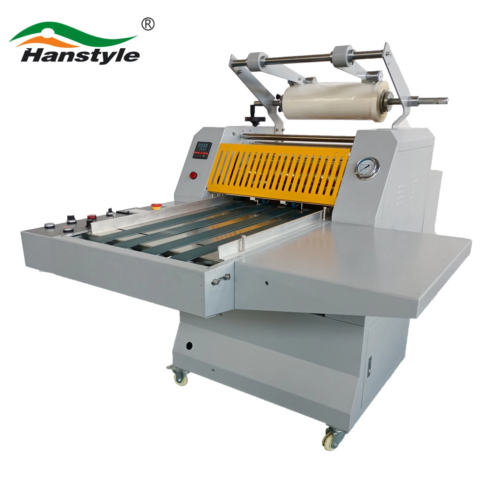 720 Large Size Hydraulic Fast Auto Break Laminator with Conveyor Belt Feed