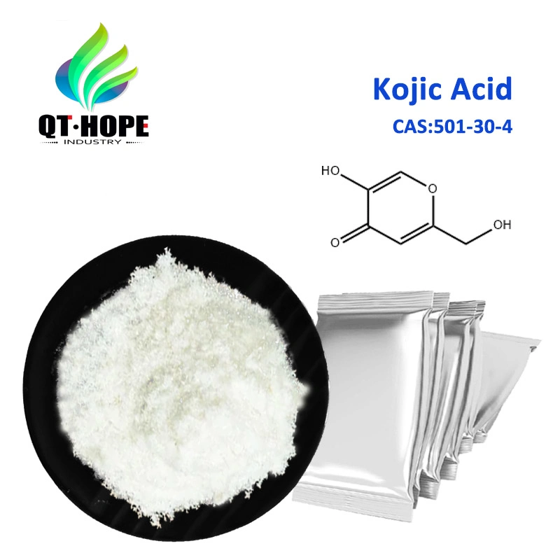 Kojic Acid CAS 501-30-4 для отбеливания кожи