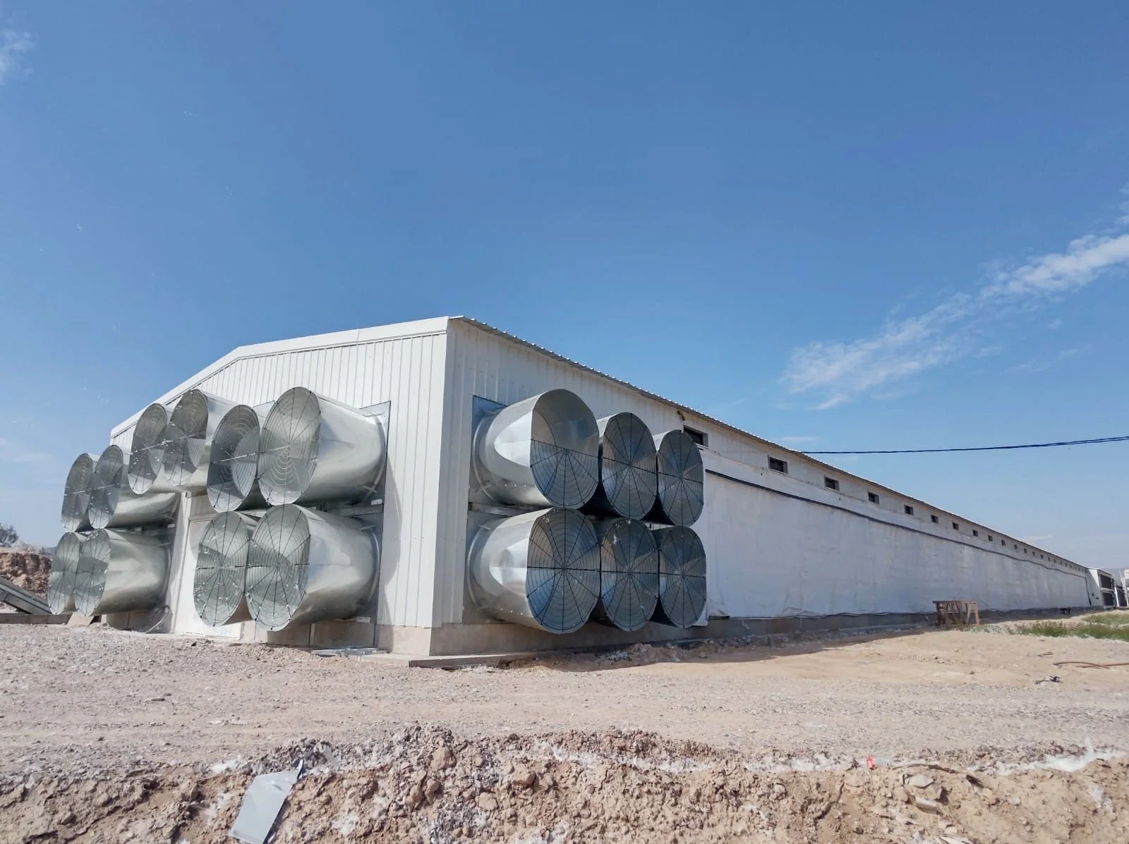 Aço galvanizado a quente fabrico de estruturas avícula criação de frangos de corte criação de frango