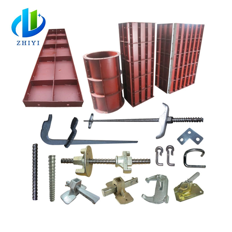 Second Hand Cheap Reusable Building Construction Steel Concrete Roof Formwork Molds Panel Accessories Banches Domino for Sale