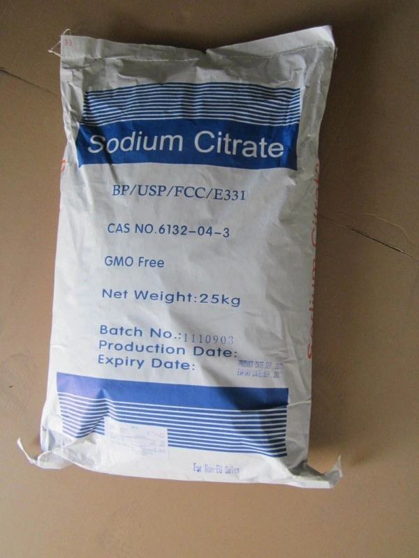 Food Additives Sodium Citrate CAS No.: 6132-04-3