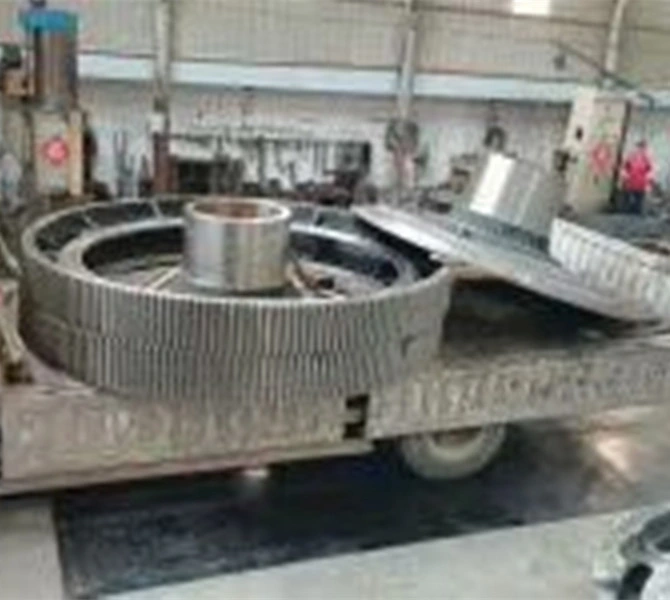 Nodular Cast Iron Large Girth Gear for Ball Mill