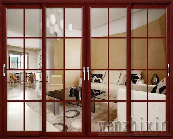 Exterior Sliding Doors Narrow Frame Slim Black Electric Auto Sliding Door Interior Exterior Patio Door