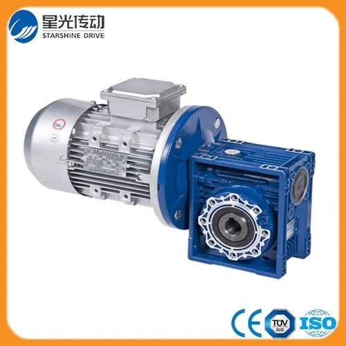 Small Industrial Worm Wheel Gearbox Aluminium Housing