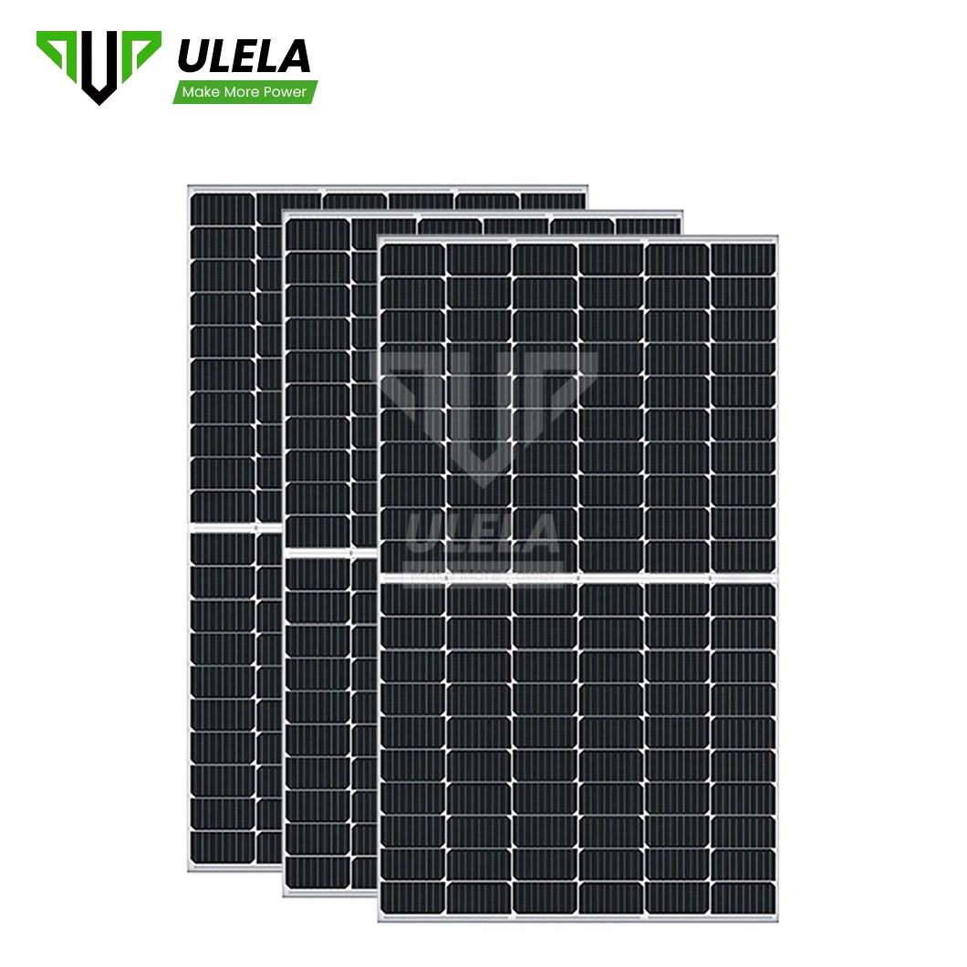 Ulela 1000W Solar Panel Fabricators Monocrystalline Silicon 20W Mini Solar Panel China 166mm Mono Solar Panel 550 Watt for Borehole