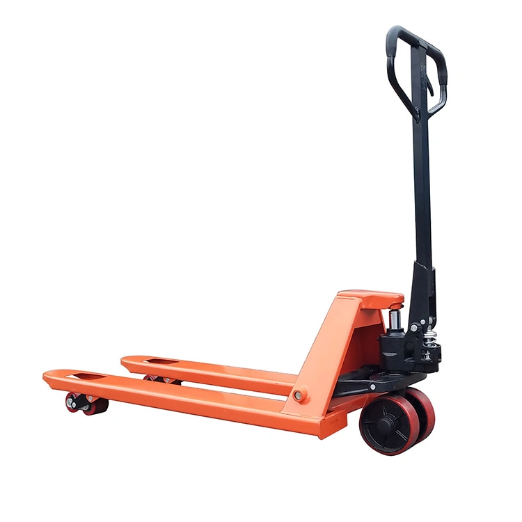 Niuli 2000kg 2000 2500 Kg 2.5 Ton Nylon PU Rubber Wheel Hand Pallet Truck