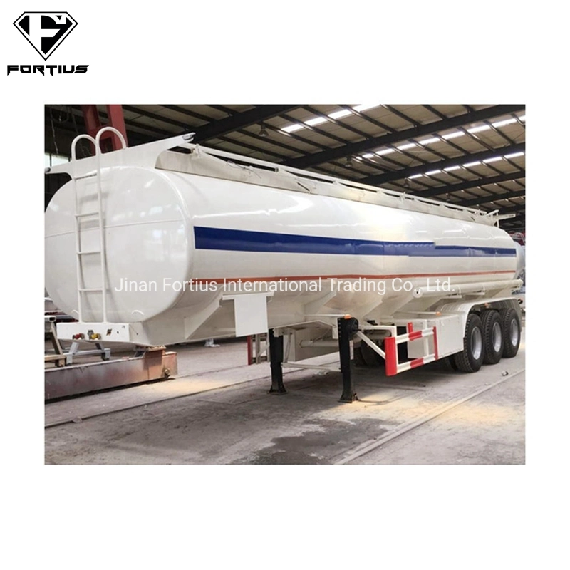 4 Axles 4 Compartments 45000 Liters 45cbm 60, 000liters 60m3 Oil Fuel Transportation Tanker Traier