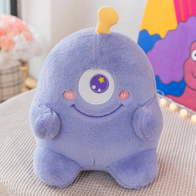 Cute regalo suave almohada de peluche Monster Alien