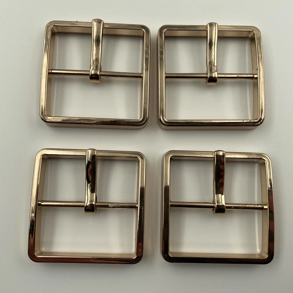 New Fashion Design Pin Buckle Stock Wholesale/Supplier Metal 35mm Belt Buckle Alloy Buckle