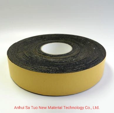 Factory China Price HVAC Gasket Adhesive Tape Sealing Strip Rubber Reinforced Foam Tape