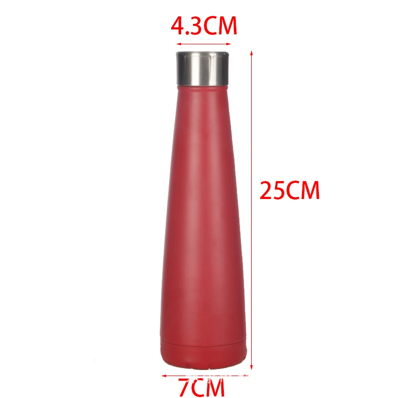 500ml Double Vacuum Stainless Steel Coke Bottle Insulation Cup, Outdoor Sports Bottle