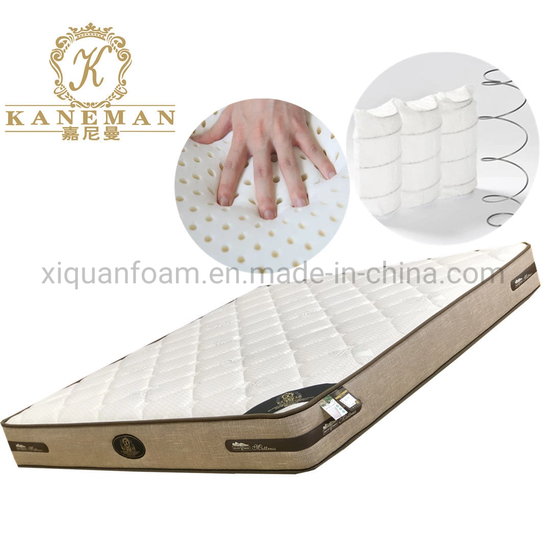 Pocket Spring Mattress Flat Packed Full Sizes Memory Foam Mattress Latex Mattress Manufacturer