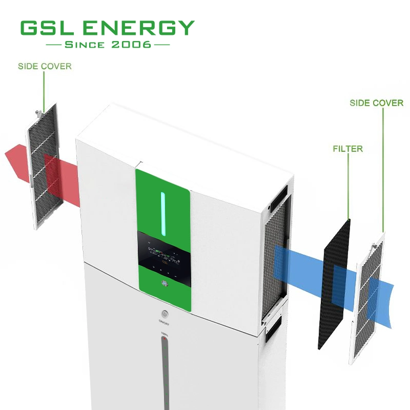 High Efficiency All in One Solar Inverter 6kw 48 Volt 10 Kwh 20kwh Lithium Ion Battery Pack for Solar System